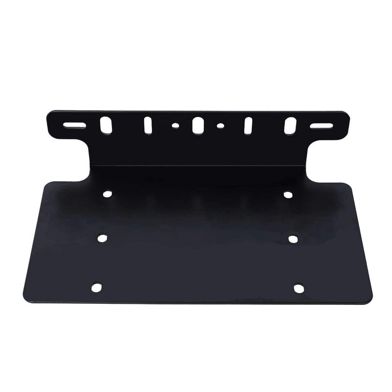 MOTLTECH License Plate Mounting Bracket for Off-Road Lights LED Work Lamps Lighting Barsï¼ŒFit Most Trucks, Pickups, SUV, Jeep, 4x4, Cars - Image 3